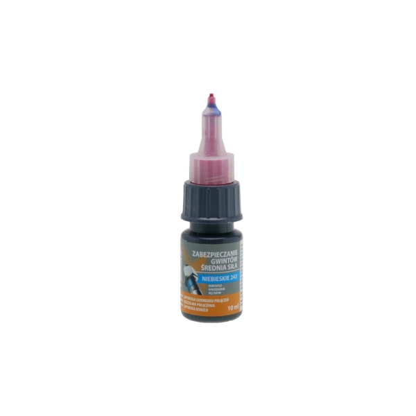  Lepidlo modré na zajištění šroubů střední pevnost TECMAXX 10 ml