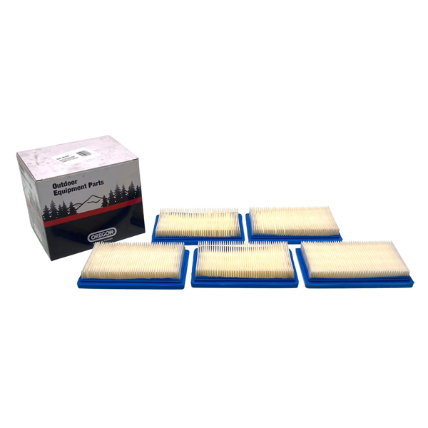 5 x Oregon vzduchový filter 135 mm x 58 mm x 22 mm pre motory Honda GXV140 (OEM 17211-ZG9-800 17231-2M0-000)