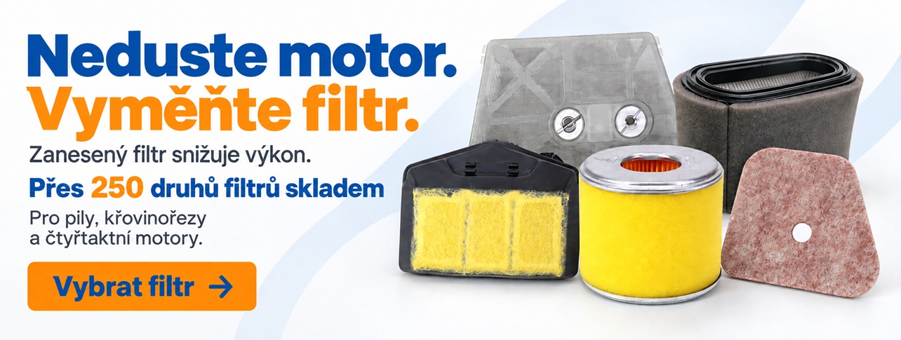 Přes 250 druhů filtrů skladem
