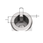 Držák žacího nože pro motorové sekačky MTD Cub Cadet Wolf Troy-Bilt EFCO OLEO-MAC Oleomac (OEM 748-04096)