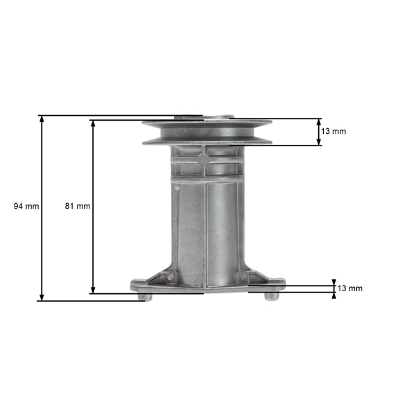 Držák žacího nože pro motorové sekačky Stihl Viking (OEM 61187025001)