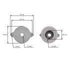 Držiak žacieho noža pre Marina Marazini Boss Sterwins MTD Yard Machines Bolens (OEM CP053274B25 CP053274 CP053274 CP053274 CP053274A CP053273A)