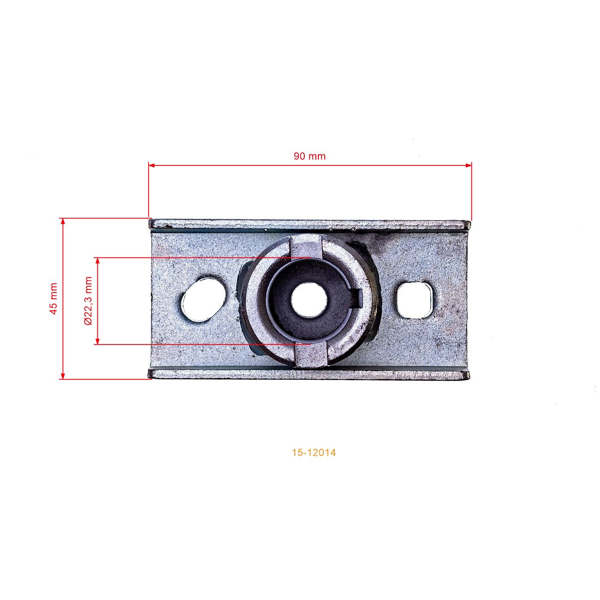 Držiak žacieho noža pre záhradné čínske kosačky a kosačky z hobbymarketov FAWORYT NAC URSUS LIDER GYK46 GYK51