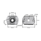 Držiak žacieho noža pre záhradné čínske kosačky a kosačky z hobbymarketov FAWORYT SANLI SATTON