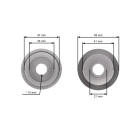 Držiak žacieho noža pre záhradné traktory Murray Yardking (OEM 491926 1001035 92466 91926 092466MA MU092466MA MU1001035MA 1001035MA 092466MA )