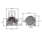 Elektrický startér pro motory Zongshen XP620 výkon 17,6 PS (OEM 100009805)