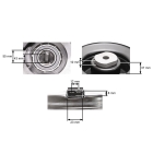 Elektromagnetická spojka pro zahradní traktory Alko T18 T20 Stihl Viking MT4097 MT4112 MT4412 MT6112 MT6127 originální díl Warner (OEM 521736 521684 61701602010)