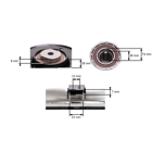 Elektromagnetická spojka pro zahradní traktory Husqvarna Jonsered Poulan Ariens Axxom Elektrolux John Deere MTD Viking (OEM 00574200)