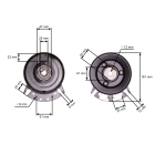 Elektromagnetická spojka pro zahradní traktory Husqvarna Jonsered Poulan AYP ROPER Castelgarden Etesia Honda Simplicity Stiga (OEM 532145028)