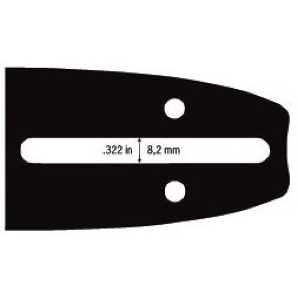 Everest vodiaca lišta 14" (35 cm) 3/8" .050" (1,3 mm) pre motorové píly Partner 350 351 370 385 P390 395 P420 352 371 391 P842