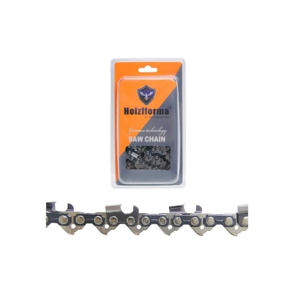 Holzfforma pilový řetěz 3/8" .063" (1,6 mm) 72 článků hranatý zub pro Stihl 034 036 038 044 046 056 066 MS361 MS362 MS390 MS440 MS441 MS460 MS461 MS462 MS650 MS660 MS661 MS880