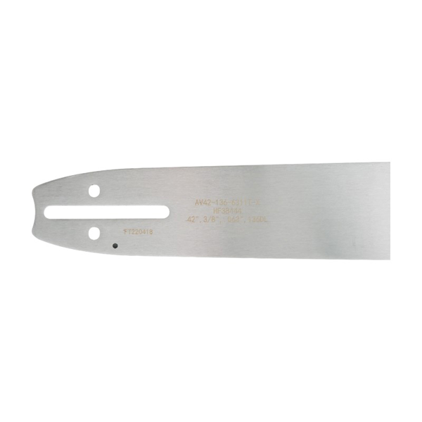 Holzfforma vodící lišta 42" (106 cm) 3/8" .063" (1,6 mm) 136 čl. pro Husqvarna 61 66 181 185 266 268 272 365 372 380 385 390 394 395 570 575 576 2100 3120 Jonsered 630 670 2165 CS2171 CS2188