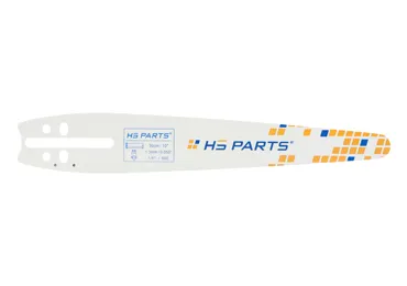 HS PARTS carvingová vodící lišta 10" (25 cm) 1/4" .050" (1,3 mm) 60 DL pro Stihl 009 017 018 MS170 MS180 MS181 MS210 MS230 MS211 MS250 Husqvarna 136 137 339XP 236 240 334T Echo CS301 CS346