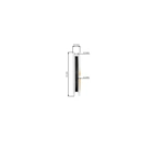 HS PARTS carvingová vodící lišta 14" (35 cm) 1/4" .050" (1,3 mm) 76 DL pro Stihl 009 017 018 MS170 MS180 MS181 MS210 MS230 MS211 MS250 Husqvarna 136 137 339XP 236 240 334T Echo CS301 CS346