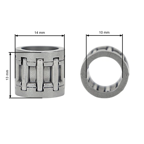 HS PARTS jehlové ojniční ložisko 10 x 14 x 13 mm pro motorové pily a křovinořezy Stihl 029 036 039 041AV 044 046 MS290 MS310 MS360 MS390 FR220 FS90 FS106 FS160 FS550 TS400 (OEM 94606240400)