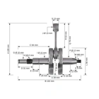 HS PARTS kliková hřídel pro motorové pily Stihl 023 025 MS230 MS250 (OEM 11230300408)