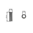 HS PARTS kompletní píst pro křovinořezy Stihl FR350 FR450 FR480 FR480C FS400 FS450 FS480 SP451 SP481 44 mm (OEM 41280302002)