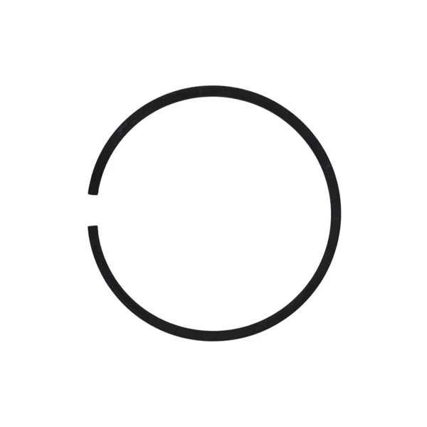 HS PARTS kompletní píst pro motorové pily Husqvarna 445 445E 445 II 450 450E Jonsered CS2245 CS2250 McCulloch CS450 42 mm (OEM 544088403)