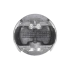HS PARTS kompletní píst pro motorové pily Stihl 038 MS380 52 mm (OEM 11190302003)