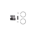 HS PARTS kompletní píst pro motorové pily Stihl MS261 MS261C 44,7 mm (OEM 11410302012)