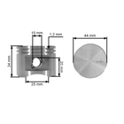 HS PARTS kompletní válec s pístem pro křovinořezy Stihl FR350 FR450 FR480 FR480C FS400 FS450 FS480 SP451 SP481 44 mm (OEM 41280201202)