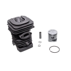 HS PARTS kompletní válec s pístem pro motorové pily Husqvarna 120 Mark II 230 235 235E 236 240 240E Jonsered CS2234 CS2238 McCulloch CS340 CS380 39 mm (OEM 545050418)