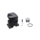 HS PARTS kompletní válec s pístem pro motorové pily Stihl 018 MS180 38 mm (OEM 11300201208 11300201205)