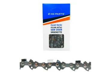 HS PARTS pílová reťaz 3/8" .050" (1,3 mm) 50 článkov skosený zub pre Stihl 009 020 MS170 MS171 MS180 MS181 MS190T MS191T MS192T MS193 MS201 MS211 MS250 MS251