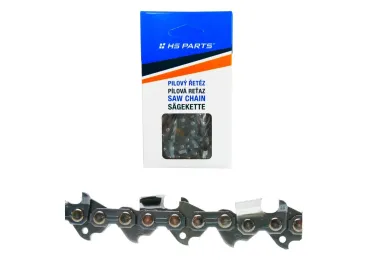HS PARTS pílová reťaz 3/8" .063" (1,6 mm) 60 článkov hranatý zub pre Stihl 030 040 044 046 MS360 MS361 MS362 MS380 MS390 MS440 MS441 MS460 MS461 MS660 MS661 MS880