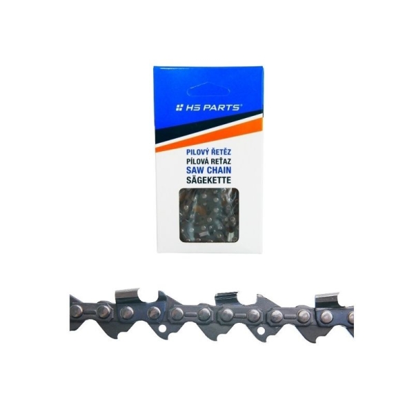 HS PARTS pílová reťaz na pozdĺžne rezanie .325" .050" (1,3 mm) 66 článkov guľatý zub pre výrobu fošní a dosiek vhodné pre Husqvarna 36 40 42 45 51 55 240 242 254 257 262 338XPT 340 345 346 351 353 359 435 445 450 455 460