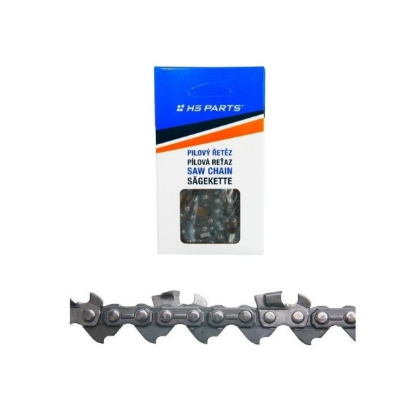 HS PARTS Pilová reťaz s karbidovým hrotom .325" .050" (1,3 mm) 66 článkov so štvorcovým zubom pre Husqvarnu 36 40 42 45 51 55 240 242 254 257 262 338XPT 340 345 346 351 353 359 435 445 450 455 460