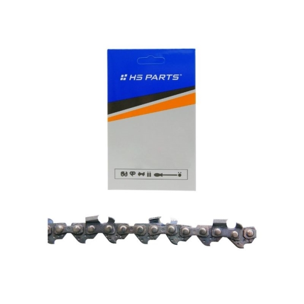 HS PARTS pilový řetěz 1/4" .043" (1,1 mm) 38 článků hranatý zub pro akumulátorové pily