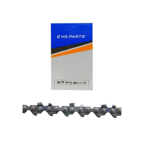 HS PARTS pilový řetěz 1/4" .043" (1,1 mm) 72 článků kulatý zub pro Stihl 017 018 MS170 MS180 MS MS150 MS150T MS151T MS193T MS194T MSA60 MSA70 MSA120 MSA160 MSA200 HT100 HT101 HT130 HT131 HT56 HTE60
