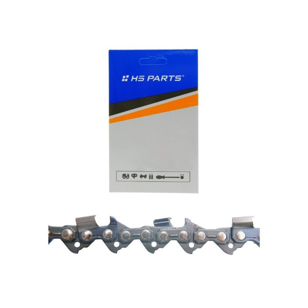 HS PARTS pilový řetěz 3/8" .050" (1,3 mm) 68 článků hranatý zub pro Husqvarna 246 254 262 345 357 455 460 555 560 Jonsered 2054 CS2260 Dolmar 111 112 115 PS540 Solo 613 614 650 Oleomac 162 956 962