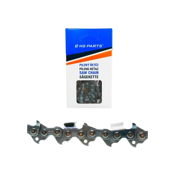 HS PARTS pilový řetěz 3/8" .058" (1,5 mm) 72 článků hranatý zub pro Husqvarna 66 162 181 266 268 362 365 372XP 380 385 390XP 394XPG 555 560XP 562 570 572 575XP 576XP