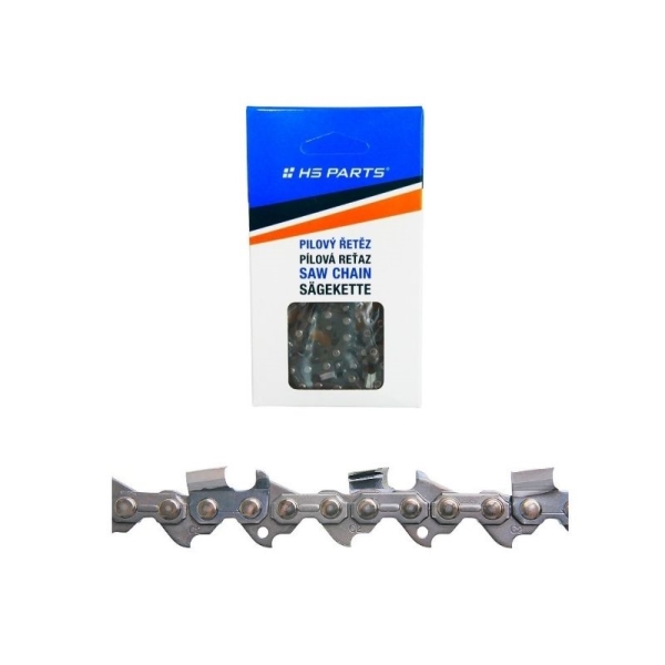 HS PARTS pilový řetěz 3/8" .058" (1,5 mm) 98 článků hranatý zub pro Husqvarna 66 162 181 266 268 362 365 372XP 380 385 390XP 394XPG 555 560XP 562 570 572 575XP 576XP