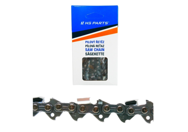 HS PARTS pilový řetěz .325" .058" (1,5 mm) 78 článků hranatý zub pro Husqvarna 36 55 136 154 257 262 346 357 435 445 460 Jonsered 2054 2152 2155 Dolmar 109 111 112 116 Oleomac 938 947 952 962 Solo 639 651 665