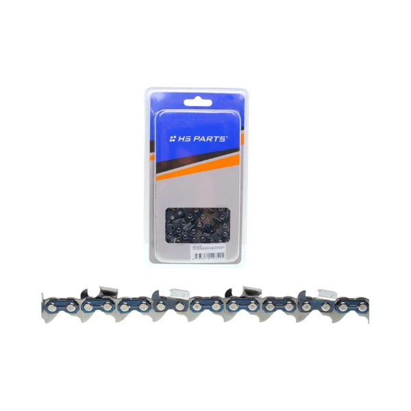 HS PARTS pilový řetěz .404" .063" (1,6 mm) 104 článků hranatý zub pro Stihl 07 S 08 S 050 051 070 075 076 084 088 090 MS880 MS881