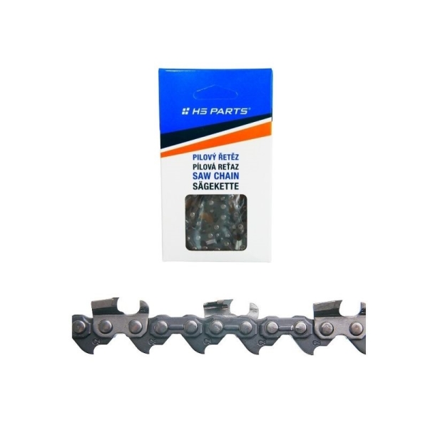HS PARTS Pilový řetěz s karbidovými hroty 3/8" .063" (1,6 mm) 56 článků hranatý zub pro Stihl 030 040 044 046 MS360 MS361 MS362 MS380 MS390 MS440 MS441 MS460 MS461 MS660 MS661 MS880