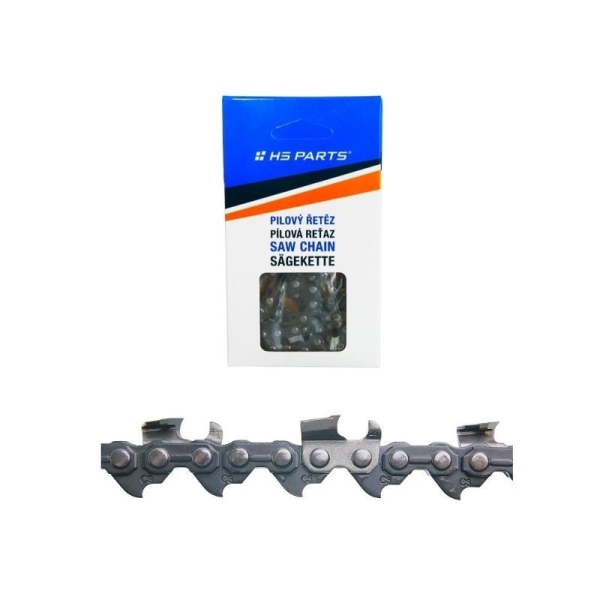 HS PARTS Pilový řetěz s karbidovými hroty 3/8" .063" (1,6 mm) 66 článků hranatý zub pro Stihl 030 040 044 046 MS360 MS361 MS362 MS380 MS390 MS440 MS441 MS460 MS461 MS660 MS661 MS880