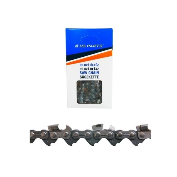 HS PARTS Pilový řetěz s karbidovými hroty .325" .063" (1,6 mm) 74 článků hranatý zub pro Stihl 024 026 029 031 032 036 039 MS240 MS260 MS261 MS270 MS280 MS310 MS290 MS390