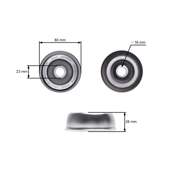 HS PARTS přítlačná miska žacího nože pro křovinořezy Stihl S160 FS180 FS220 FS220K FS280 FS280K FS290 FS300 FS350 FS380 FS310 FS400 FS450 FS480 (OEM 41197133100)