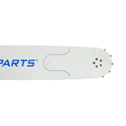 HS PARTS profesionálna vodiaca lišta 15" (38 cm) 3/8" .058" (1,5 mm) + pílová reťaz 56 článkov hranatý zub pre Husqvarna 266 268 272 365 372XP 585 Solo 670 681 Jonsered 2077 2171 Dolmar PS6400 Shindaiwa 285 Makita DCS6400