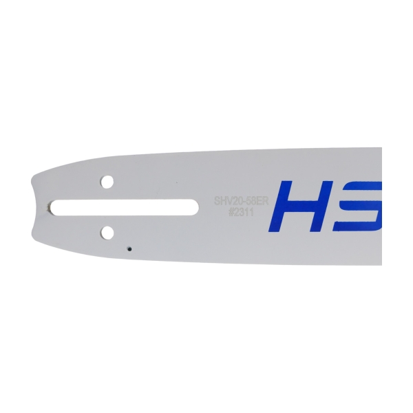 HS PARTS profesionálna vodiaca lišta 20" (50 cm) 3/8" .058" (1,5 mm) 72 článkov pre Husqvarna 61 66 266 268 272 365 372XP 281 298 380 385 585 Solo 665 670 681 Jonsered 2077 2171 Dolmar PS6400 PS7900 Shindaiwa 285 300 550 Echo CS3500