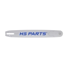 HS PARTS profesionální vodící lišta 18" (45 cm) 3/8" .063" (1,6 mm) 66 článků pro Stihl 034 036 039 041 042 044 046 056 066 MS290 MS390 MS340 MS360 MS361 MS362 MS380 MS381 MS440 MS460 MS441 MS640 MS650 MS660 500i