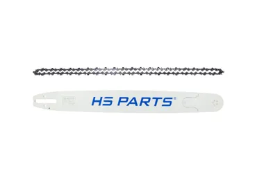 HS PARTS profesionální vodící lišta 22" (55 cm) 3/8" .063" (1,6 mm) + pilový řetěz 76 článků hranatý zub pro Stihl 030 036 042 044 045 MS290 MS390 MS360 MS361 MS362 MS380 MS440 MS441 MS460 MS461 MS462 MS500i MS660 MS661