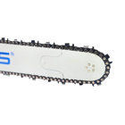 HS PARTS profesionální vodící lišta 26" (65 cm) 3/8" .058" (1,5 mm) + pilový řetěz 89 článků hranatý zub pro Husqvarna 61 66 266 268 272 365 372XP 380 585 Solo 665 681 Jonsered 2077 2171 Dolmar PS6400 Makita DCS6400