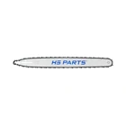 HS PARTS profesionální vodící lišta 28" (70 cm) 3/8" .058" (1,5 mm) + pilový řetěz 92 článků hranatý zub pro Husqvarna 61 66 266 268 272 365 372XP 380 585 Solo 665 681 Jonsered 2077 2171 Dolmar PS6400 Makita DCS6400