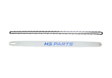HS PARTS profesionální vodící lišta 42" (106 cm) .404" .063" (1,6 mm) + pilový řetěz 124 článků hranatý zub pro Stihl 064 066 MS640 MS650 MS660 MS661