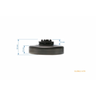 HS PARTS reťazka 3/8" 7 zubov pre motorové píly OLEO-MAC Oleomac Olympyk 970 971 980 981 985 HD GS720 GS 820 John Deere CS71 CS81 (OEM 97000207)